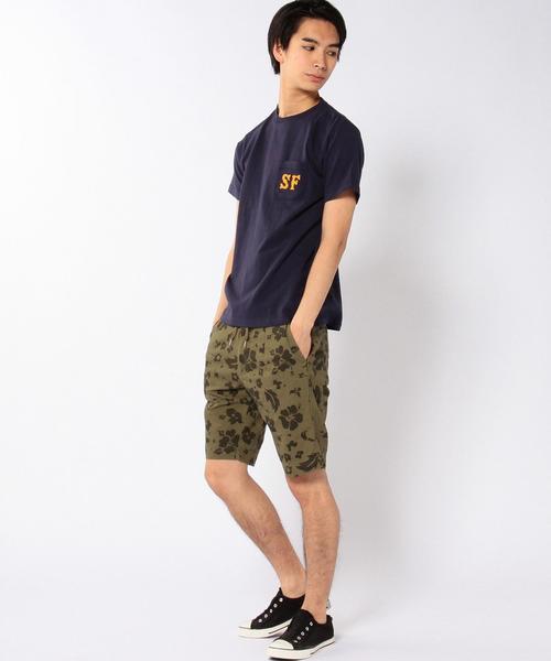 coen（コーエン）の「ニットポケットTシャツ（Tシャツ/カットソー・メンズ・ホワイト/ネイビー・SMALL/LARGE/MEDIUM/X-LARGE）」の4枚目の写真