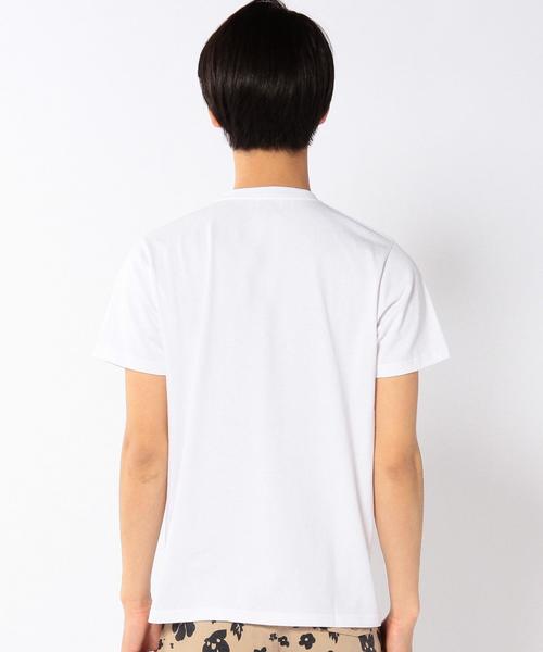 coen（コーエン）の「ニットポケットTシャツ（Tシャツ/カットソー・メンズ・ホワイト/ネイビー・SMALL/LARGE/MEDIUM/X-LARGE）」の11枚目の写真