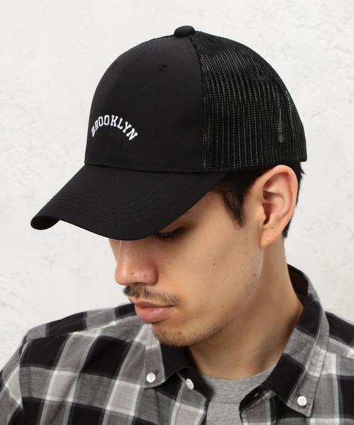 green label relaxing（グリーンレーベルリラクシング）の「BC LOGO メッシュ キャップ◆（キャップ・メンズ・ホワイト/ブラック・FREE）」の4枚目の写真