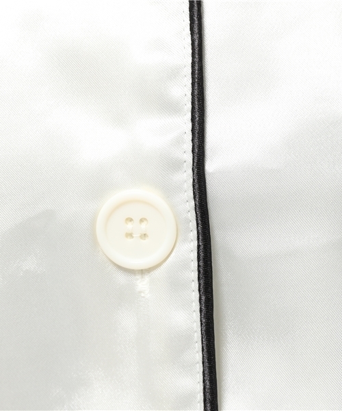 WC（ダブル シー）の「WC/サテン刺繍ルームウェア（ルームウェア/パジャマ・レディース・ホワイト/ピンク/ブラック・FREE）」の13枚目の写真