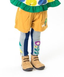 Petit jam | 秋の柄と無地のショートパンツ(その他パンツ)