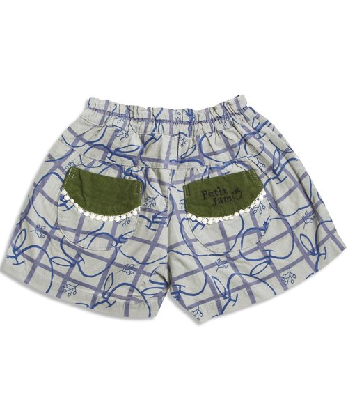 Petit jam（プチジャム）の「秋の柄と無地のショートパンツ（その他パンツ・キッズ・カーキ/オレンジ/ブルー/マスタード・100/120/95/130/90/110/80）」の16枚目の写真