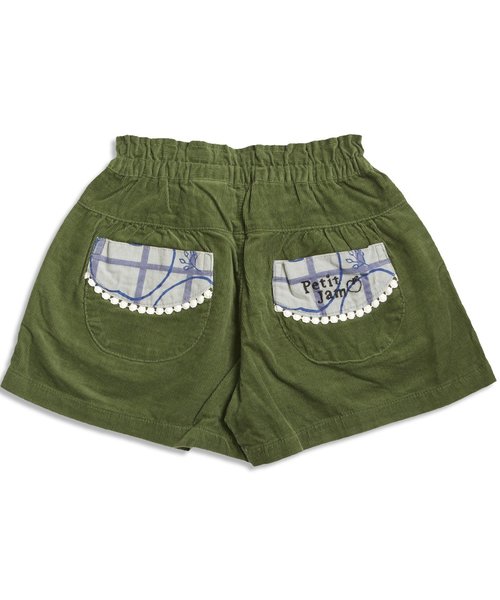 Petit jam（プチジャム）の「秋の柄と無地のショートパンツ（その他パンツ・キッズ・カーキ/オレンジ/ブルー/マスタード・100/120/95/130/90/110/80）」の17枚目の写真