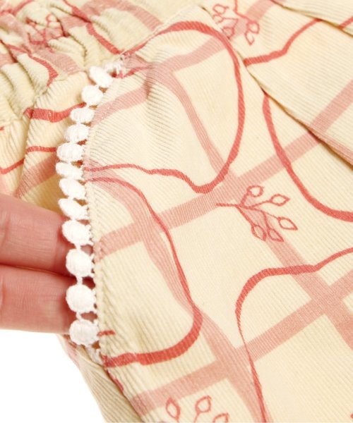 Petit jam（プチジャム）の「秋の柄と無地のショートパンツ（その他パンツ・キッズ・カーキ/オレンジ/ブルー/マスタード・100/120/95/130/90/110/80）」の11枚目の写真