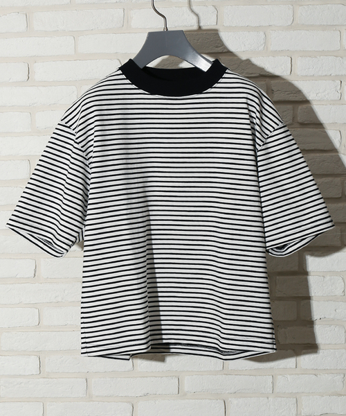 JANE SMITH / JOHN SMITH（ジェーンスミスジョンスミス）の「JANE SMITH BIG T-SHIRT（Tシャツ/カットソー・レディース・ベージュ/ブラック系その他/チャコールグレー・38/36）」の2枚目の写真