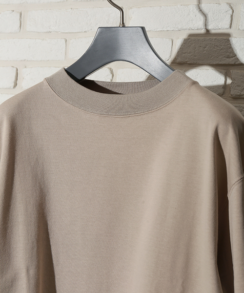 JANE SMITH / JOHN SMITH（ジェーンスミスジョンスミス）の「JANE SMITH BIG T-SHIRT（Tシャツ/カットソー・レディース・ベージュ/ブラック系その他/チャコールグレー・38/36）」の4枚目の写真