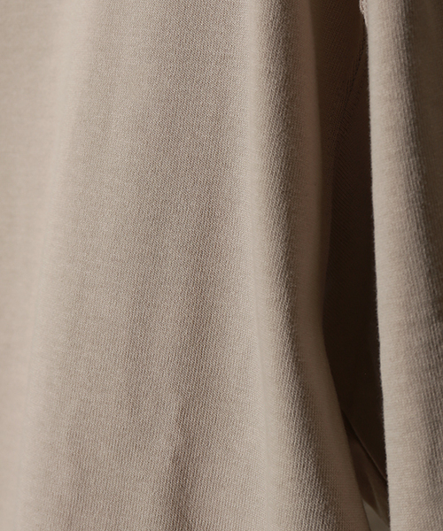 JANE SMITH / JOHN SMITH（ジェーンスミスジョンスミス）の「JANE SMITH BIG T-SHIRT（Tシャツ/カットソー・レディース・ベージュ/ブラック系その他/チャコールグレー・38/36）」の6枚目の写真