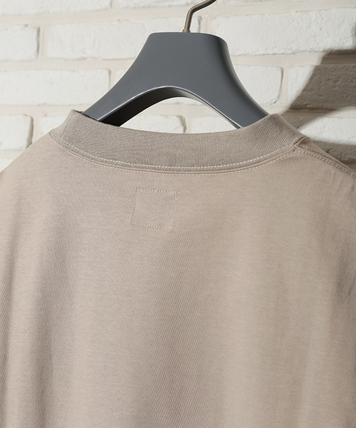 JANE SMITH / JOHN SMITH（ジェーンスミスジョンスミス）の「JANE SMITH BIG T-SHIRT（Tシャツ/カットソー・レディース・ベージュ/ブラック系その他/チャコールグレー・38/36）」の8枚目の写真