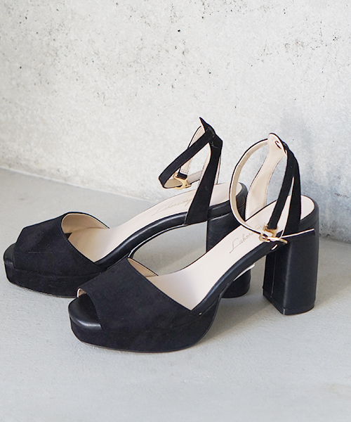 laboratory work（ラボラトリーワーク）の「シンプルスエードサンダル（サンダル・レディース・レッド/イエロー/ブラック/グレイッシュベージュ・MEDIUM/LARGE）」の22枚目の写真