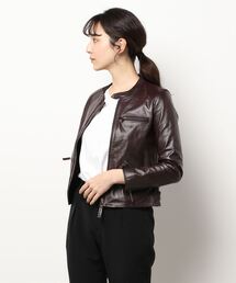 ラム レザー ライダース ジャケット