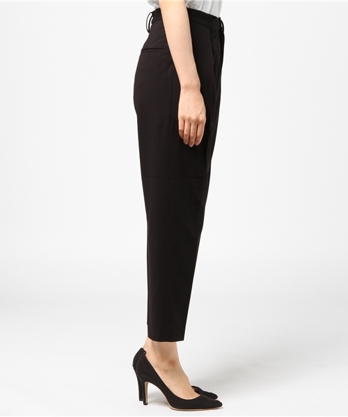 SOLIDO（ソリード）の「SOLIDO（ソリード）タックパンツ（その他パンツ・レディース・ネイビー/ブラック/チャコールグレー・1/3/2）」の5枚目の写真