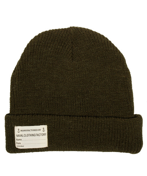 8(eight)(エイト)の「NAVY ニット ワッチキャプ(ニットキャップ/ビーニー・メンズ・ネイビー/オフホワイト/ブラック/カーキ/ワイン・FREE)」の4枚目の写真
