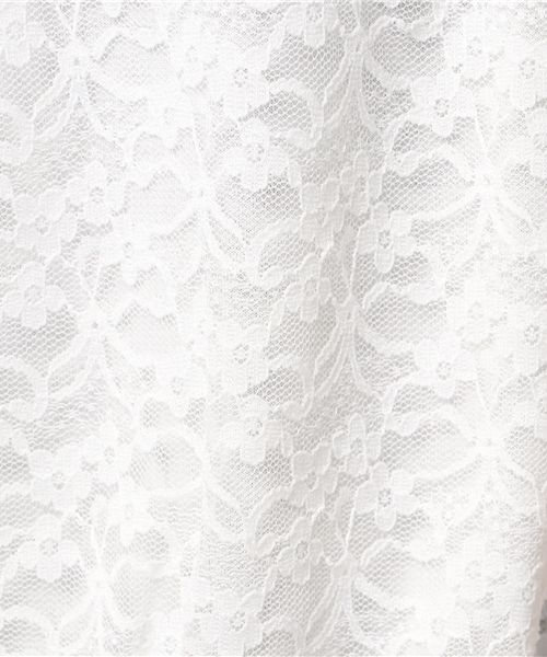 Honeys（ハニーズ）の「総レースプルオーバー（Tシャツ/カットソー・レディース・オフホワイト/ブラック/ピンク・M/L）」の10枚目の写真