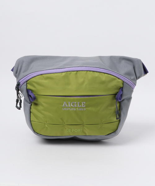 Aigle エーグル の Thナイロンウェストバッグ ボディバッグ ウエストポーチ Wear