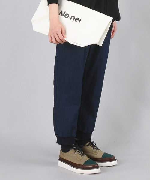 Ne-net（ネネット）の「フェイクニットピケ（その他パンツ・レディース・ブルー/ネイビー・03/02）」の8枚目の写真