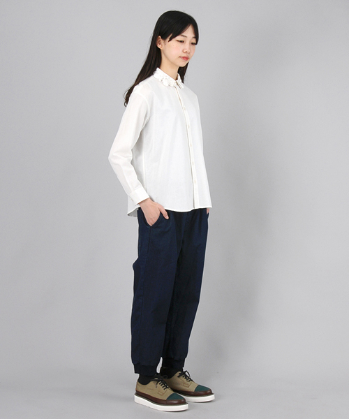 Ne-net（ネネット）の「フェイクニットピケ（その他パンツ・レディース・ブルー/ネイビー・03/02）」の9枚目の写真