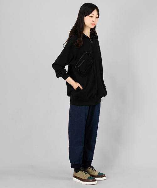 Ne-net（ネネット）の「フェイクニットピケ（その他パンツ・レディース・ブルー/ネイビー・03/02）」の10枚目の写真