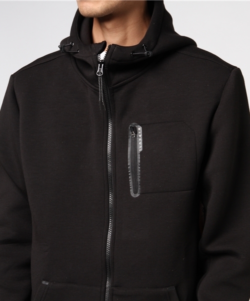 rip curl(リップカール)の「セットアップトップス(スウェット・メンズ・ブラック/チャコール・MEDIUM/LARGE)」の7枚目の写真