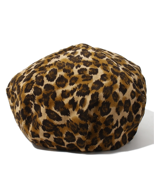WEGO（ウィゴー）の「ヒョウガラビッグベレー（ハンチング/ベレー帽・メンズ・その他1・FREE）」の2枚目の写真