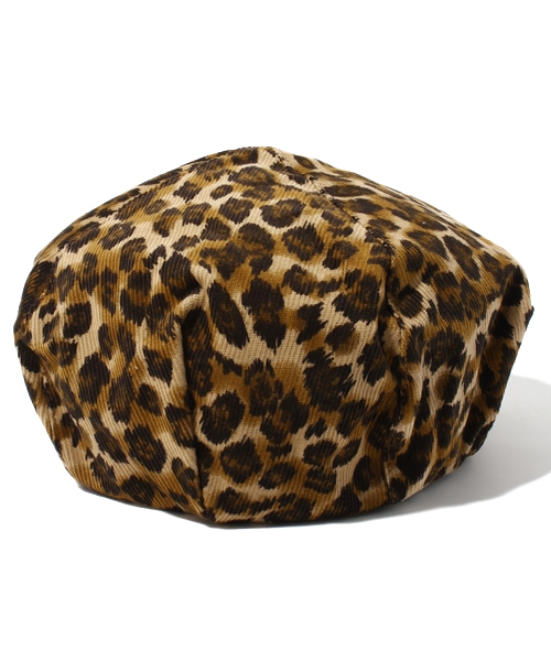WEGO（ウィゴー）の「ヒョウガラビッグベレー（ハンチング/ベレー帽・メンズ・その他1・FREE）」の3枚目の写真