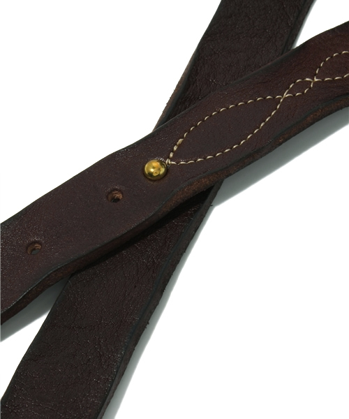 BEAMS(ビームス)の「BEAMS / アンティーク栃木レザーBELT(ベルト・メンズ・ブラウン系その他/ダークブラウン・MEDIUM/LARGE)」の5枚目の写真