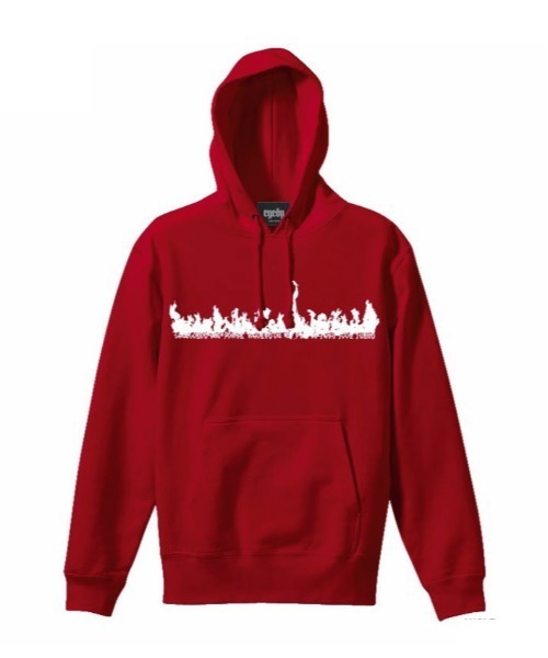 Port(ポート)の「【 eyedy / アイディー 】BURN P/O PK(パーカー・メンズ・ブラック/レッド・MEDIUM/LARGE/XX-LARGE/X-LARGE)」の6枚目の写真