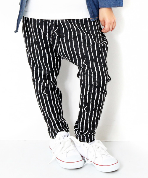 devirock（デビロック）の「ストレッチサルエルパンツ ストライプ 格子柄（その他パンツ・キッズ・その他1/その他2/その他4/その他3/その他7/その他5/その他6・140cm/130cm/110cm/100cm/120cm/150cm/160cm）」の5枚目の写真