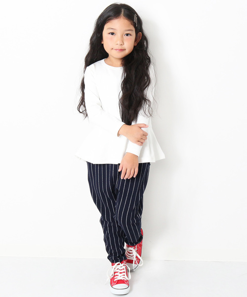 devirock（デビロック）の「ストレッチサルエルパンツ ストライプ 格子柄（その他パンツ・キッズ・その他1/その他2/その他4/その他3/その他7/その他5/その他6・140cm/130cm/110cm/100cm/120cm/150cm/160cm）」の8枚目の写真