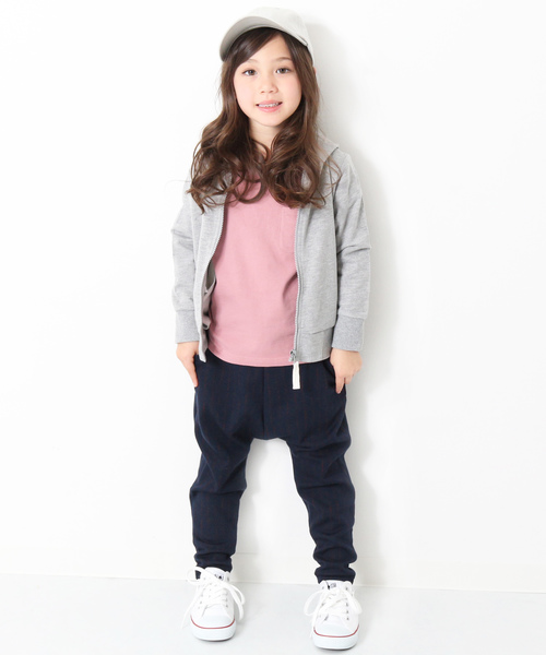 devirock（デビロック）の「ストレッチサルエルパンツ ストライプ 格子柄（その他パンツ・キッズ・その他1/その他2/その他4/その他3/その他7/その他5/その他6・140cm/130cm/110cm/100cm/120cm/150cm/160cm）」の13枚目の写真