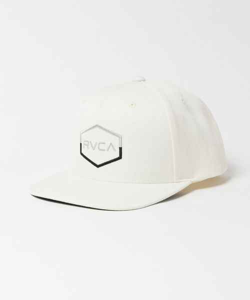 RVCA（ルーカ）の「RVCA メンズ COMMONWEALTH III SB キャップ（キャップ・メンズ・ブラック/ヘザーグレー/ホワイト/ネイビー/グレー/オレンジ/ブルー系その他/ブラック系その他・FREE）」の2枚目の写真