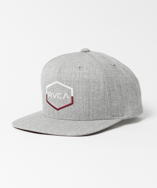 RVCA（ルーカ）の「RVCA メンズ COMMONWEALTH III SB キャップ（キャップ・メンズ・ブラック/ヘザーグレー/ホワイト/ネイビー/グレー/オレンジ/ブルー系その他/ブラック系その他・FREE）」の6枚目の写真