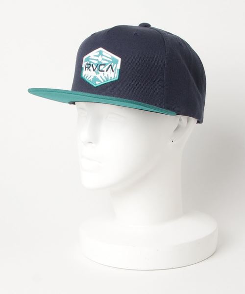 RVCA（ルーカ）の「RVCA メンズ COMMONWEALTH III SB キャップ（キャップ・メンズ・ブラック/ヘザーグレー/ホワイト/ネイビー/グレー/オレンジ/ブルー系その他/ブラック系その他・FREE）」の8枚目の写真