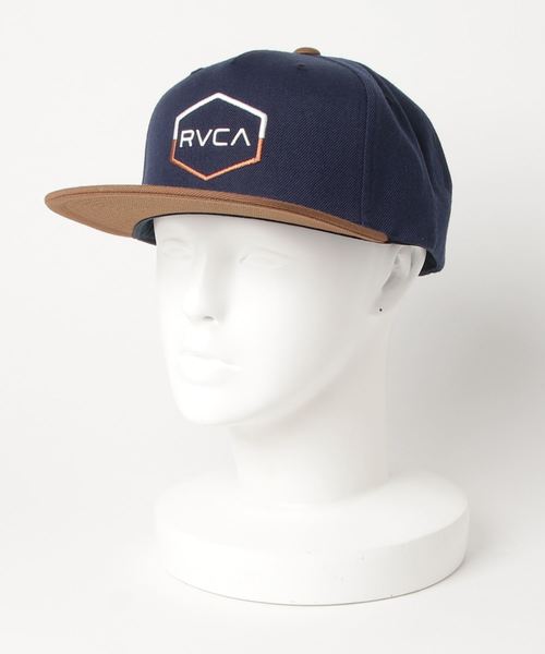 RVCA（ルーカ）の「RVCA メンズ COMMONWEALTH III SB キャップ（キャップ・メンズ・ブラック/ヘザーグレー/ホワイト/ネイビー/グレー/オレンジ/ブルー系その他/ブラック系その他・FREE）」の7枚目の写真