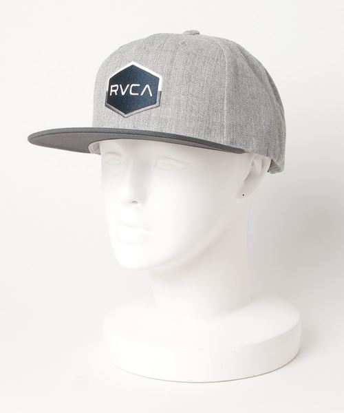 RVCA（ルーカ）の「RVCA メンズ COMMONWEALTH III SB キャップ（キャップ・メンズ・ブラック/ヘザーグレー/ホワイト/ネイビー/グレー/オレンジ/ブルー系その他/ブラック系その他・FREE）」の5枚目の写真