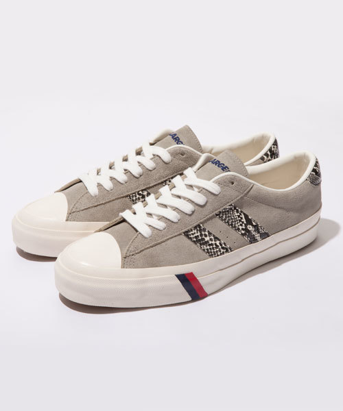 XLARGE（エクストララージ）の「XLARGE × PRO-keds ROYAL PLUS（スニーカー・メンズ・グレー/ネイビー/イエロー・25.5cm/26cm/26.5cm/27cm/27.5cm/28cm）」の2枚目の写真