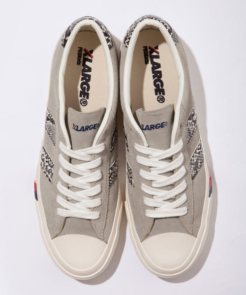 XLARGE（エクストララージ）の「XLARGE × PRO-keds ROYAL PLUS（スニーカー・メンズ・グレー/ネイビー/イエロー・25.5cm/26cm/26.5cm/27cm/27.5cm/28cm）」の4枚目の写真