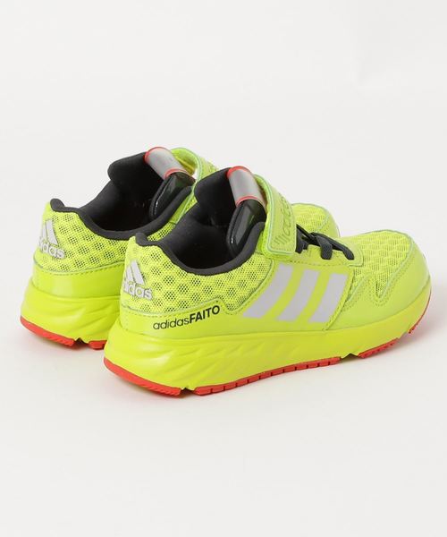 adidas（アディダス）の「アディダスファイト COOL EL K（スニーカー・キッズ・イエロー・17.0cm/17.5cm/18.0cm/18.5cm/19.0cm/19.5cm/20.0cm/20.5cm/21.0cm/21.5cm/22.0cm/22.5cm/23.0cm/23.5cm/24.5cm/24.0cm）」の3枚目の写真