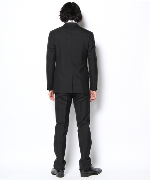 【anyhito様】UA モヘアトロピカルスーツ 無地 BLACK 48 UNITED ARROWS（ユナイテッドアローズ）の「UA モヘアトロピカル