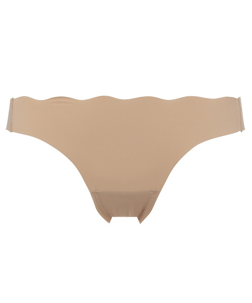 AMOSTYLE BY Triumph(アモスタイルバイトリンプ)の「アンライン ストリング(Tバック)AMST1161 String(ショーツ・レディース・ベージュ/ブラック・M)」の1枚目の写真