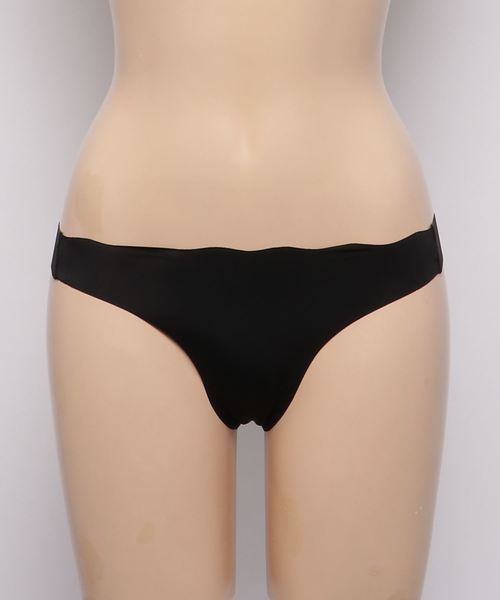 AMOSTYLE BY Triumph(アモスタイルバイトリンプ)の「アンライン ストリング(Tバック)AMST1161 String(ショーツ・レディース・ベージュ/ブラック・M)」の8枚目の写真