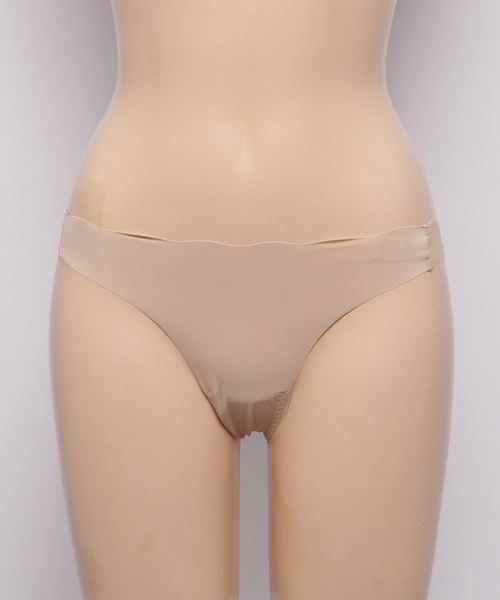 AMOSTYLE BY Triumph(アモスタイルバイトリンプ)の「アンライン ストリング(Tバック)AMST1161 String(ショーツ・レディース・ベージュ/ブラック・M)」の7枚目の写真