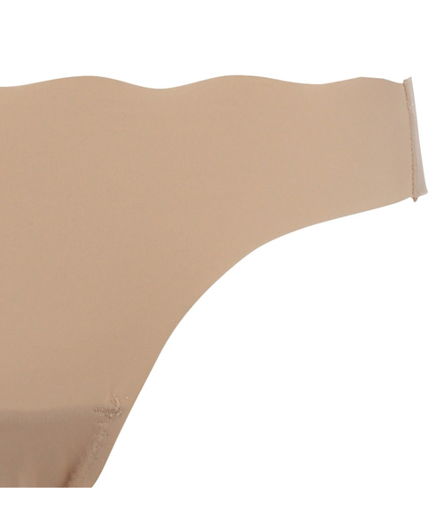 AMOSTYLE BY Triumph(アモスタイルバイトリンプ)の「アンライン ストリング(Tバック)AMST1161 String(ショーツ・レディース・ベージュ/ブラック・M)」の5枚目の写真