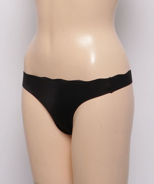 AMOSTYLE BY Triumph(アモスタイルバイトリンプ)の「アンライン ストリング(Tバック)AMST1161 String(ショーツ・レディース・ベージュ/ブラック・M)」の3枚目の写真