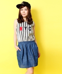 WEGO | WEGO/ワッペン付きコクーンワンピース(ワンピース)