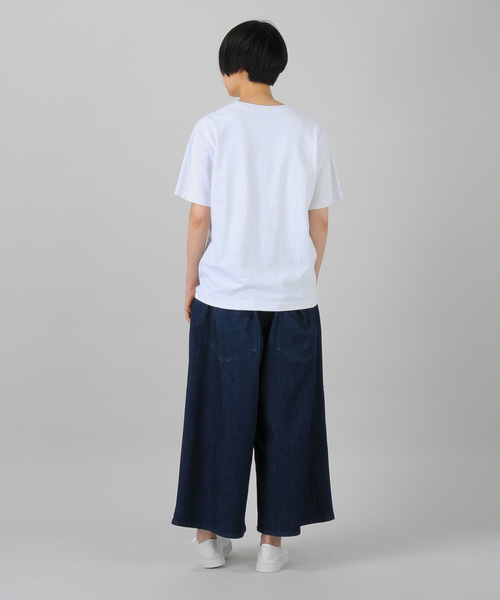 Ne-net（ネネット）の「S coolデニム（デニムパンツ・レディース・ライトブルー/ネイビー・02）」の21枚目の写真