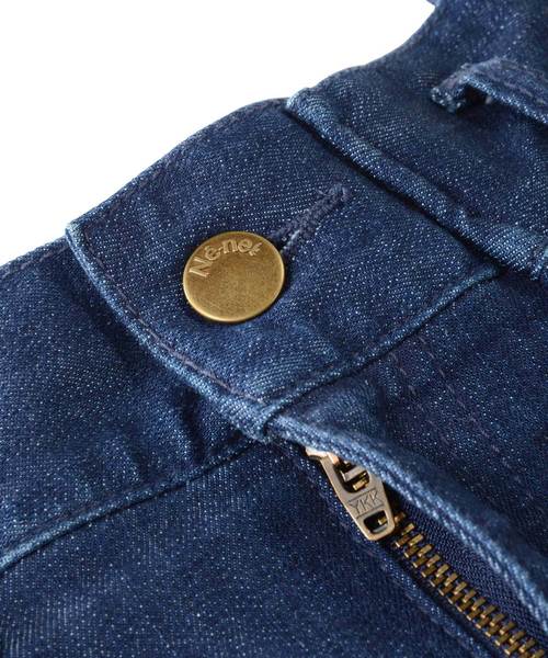 Ne-net（ネネット）の「S coolデニム（デニムパンツ・レディース・ライトブルー/ネイビー・02）」の7枚目の写真