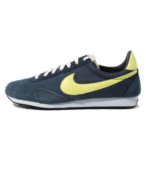 NIKE（ナイキ）の「店舗限定 ナイキ プリモントリオール レーサー NIKE PRE MONTREAL RACER QS（スニーカー・メンズ・グレー/ネイビー・27cm/27.5cm/28cm/28.5cm/26.5cm）」の3枚目の写真