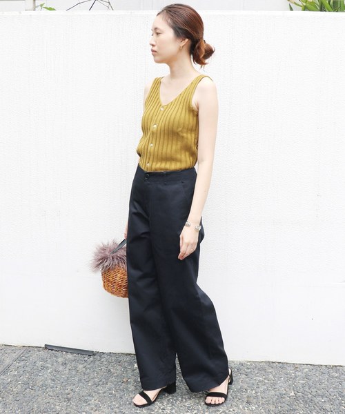 SLOBE IENA(スローブイエナ)の「チノパン◆(チノパンツ・レディース・ベージュ/ネイビー・40/38/36/S36/T38)」の6枚目の写真