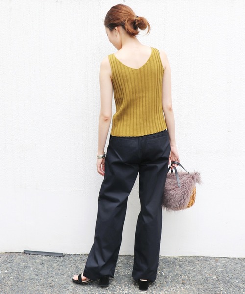 SLOBE IENA(スローブイエナ)の「チノパン◆(チノパンツ・レディース・ベージュ/ネイビー・40/38/36/S36/T38)」の22枚目の写真