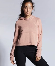 W HRLY CROP PO HOODIE/ハーレー 長袖 プルオーバーパーカー